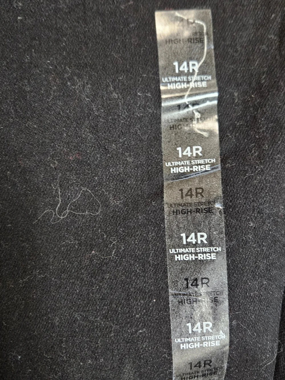 Classic High-Rise Black Women's Jeans - Picture 5 of 10